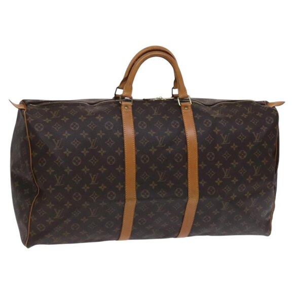 LOUIS VUITTON Monogram Keepall 60 Boston Bag M41422 LV Auth ep8074 - Picture 2 of 16